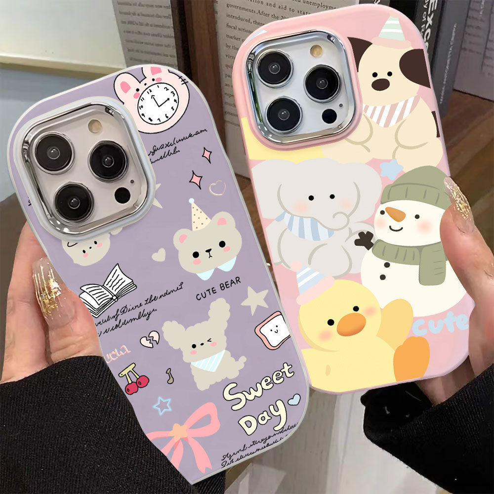 Soft TPU การ์ตูนเคส For Samsung Galaxy A55 5G A34 5G A05 A05s A06 A16 A54 A35 A24 A22 A25 A15 A14 A12 เคสโทรศัพท์มือถือ