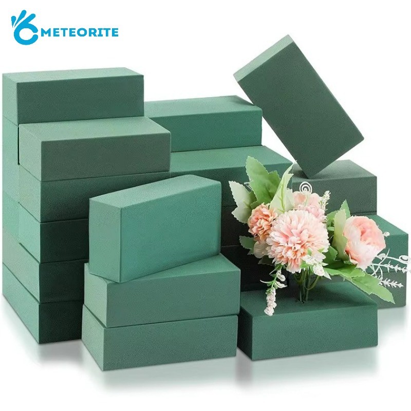 อิฐโฟมดอกไม้ DIY - ดอกไม้ประดิษฐ์บรรจุโคลนตั้งแต่ - บล็อกโฟมสไตโรโฟม Florist สําหรับตกแต่งงานแต่งงาน