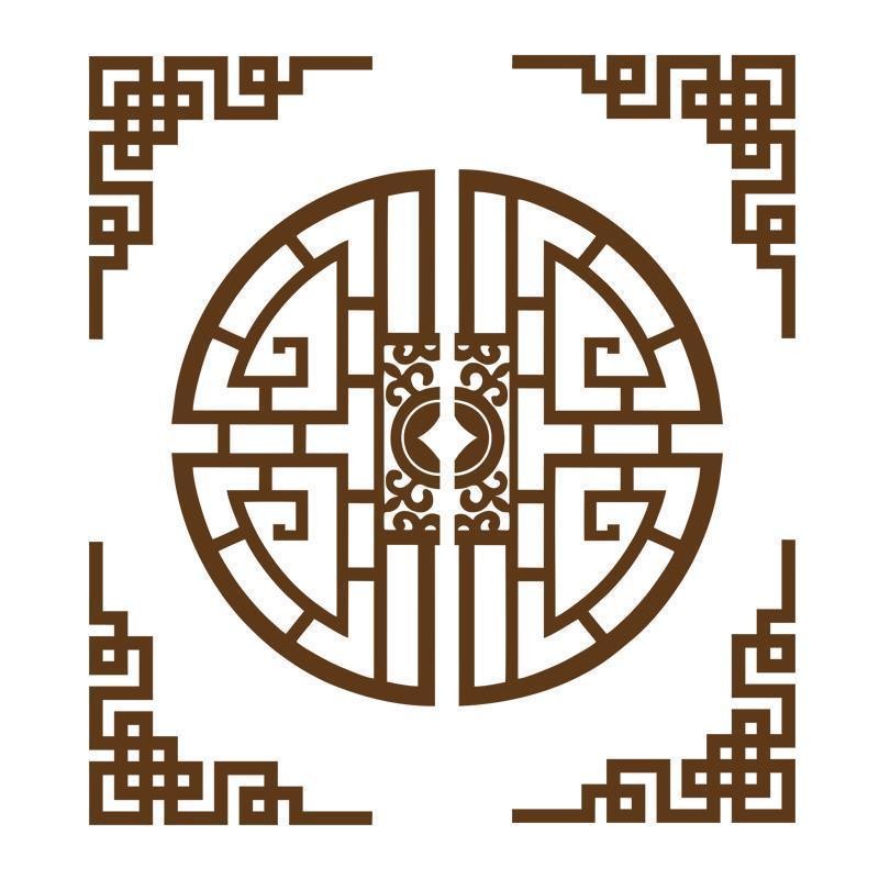 สติกเกอร์ติดประตูกระจกสไตล์จีนสติกเกอร์ติดผนังสร้างสรรค์ย้อนยุคสไตล์จีนสติกเกอร์ตกแต่งหน้าต่างบานเลื่อนสำหรับร้านร้านอาห - รูปที่ 7