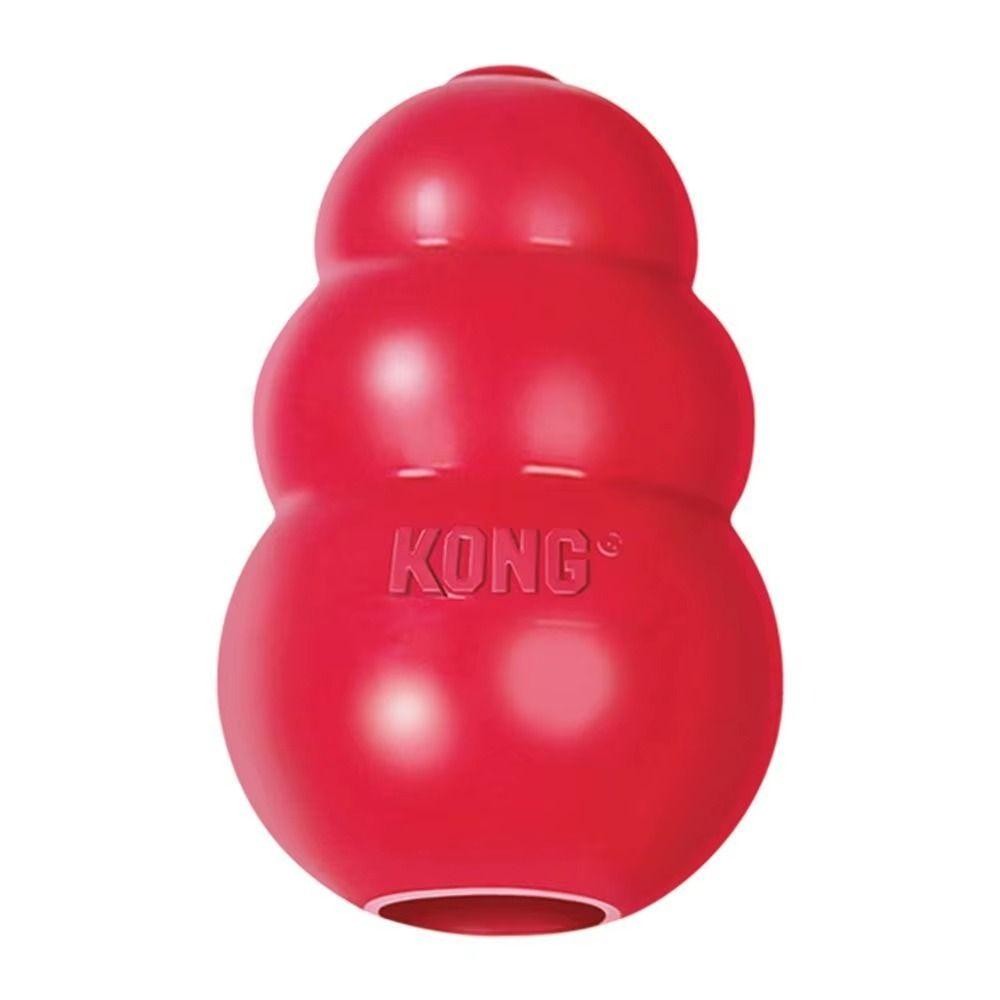 Ly Kong ของเล่นสุนัข, คลาสสิก Stuffable Kong ลูกสุนัขของเล่น, ทนทาน Treat-Filling Capbilities หลายขนาด Chew ของเล่น - รูปที่ 2