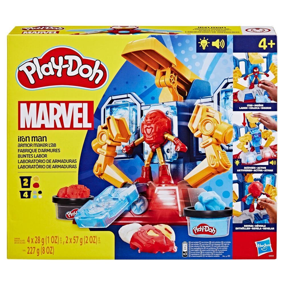 PLAY-DOH IRON MAN ARMOR MAKER LAB ของเล่น ฟิกเกอร์ ของสะสม