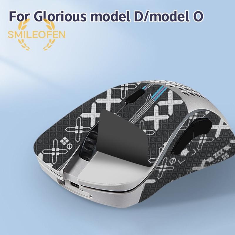 [Smileofen] Mouse Grip Tape สติกเกอร์ลื่นดูดเหงื่อสําหรับ Glorious รุ่น D/รุ่น O เมาส์สําหรับเล่นเกมสติกเกอร์กันลื่นเมาส์อุปกรณ์เสริมเกมเมอร์ใหม่