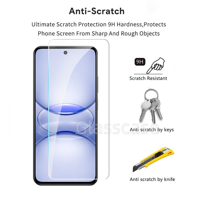 2 In 1 ป้องกันหน้าจอกระจกนิรภัยฟิล์มสําหรับ OPPO Reno 15 F Pro Max 15F 15Pro 15ProMax Reno15 F Pro Reno15F Reno15Pro กล้องกลับเลนส์ป้องกันกระจกคลุมทั้งหมดฟิล์มด้านหน้า - รูปที่ 2