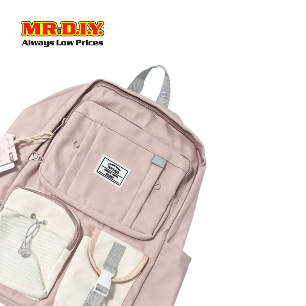 MR.D.I.Y กระเป๋าเป้สะพายหลัง สไตล์วินเทจ ขนาด 44x30x14 ซม.
