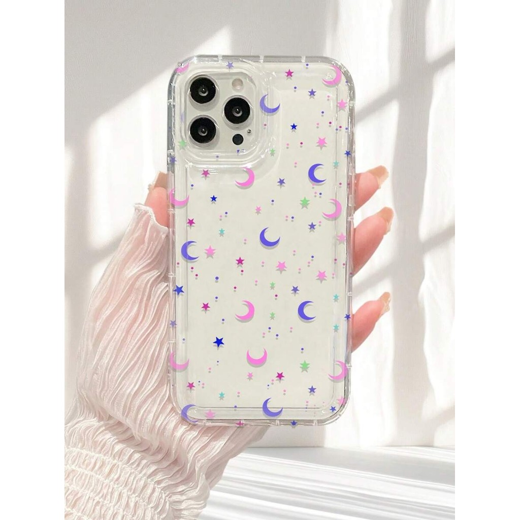 HP Simple star และ moon Casing OPPO A1k C2 A3s A15/A15s A16 A16k e A17/A17k A18/A38 A53/A33 A54 A57/