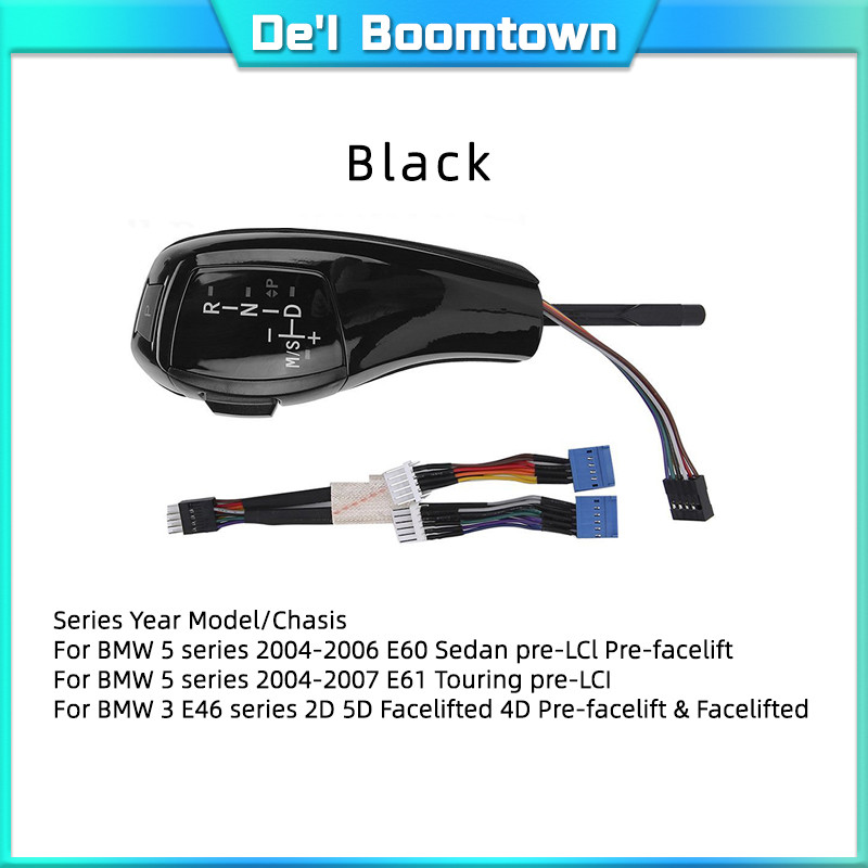 LED เกียร์ Shift Knob Shifter Lever สําหรับ BMW 1 3 5 6 Series E90 E60 E46 2D 4D E39 E53 E92 E87 E93 E83 X3 E89 อุปกรณ์เสริมอัตโนมัติ - รูปที่ 4