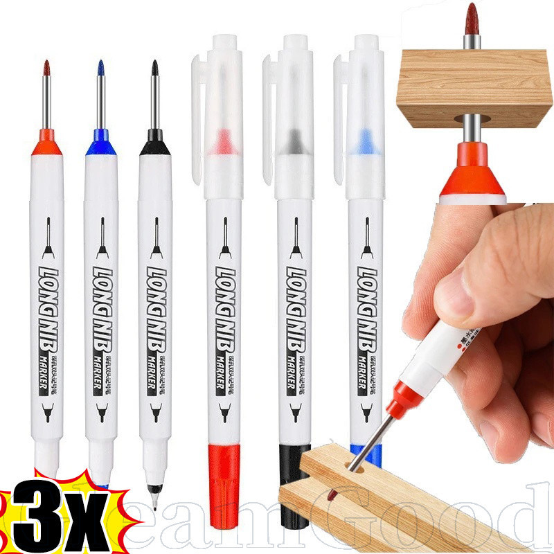 ปากกามาร์กเกอร์รูลึกที่มีความแม่นยํา 1 มม. ปลาย | 14เซนติเมตรขยายร่างกายพลาสติกสําหรับการติดตั้งเฟอร์นิเจอร์และเครื่องมือทําเครื่องหมายการปลุกยานยนต์