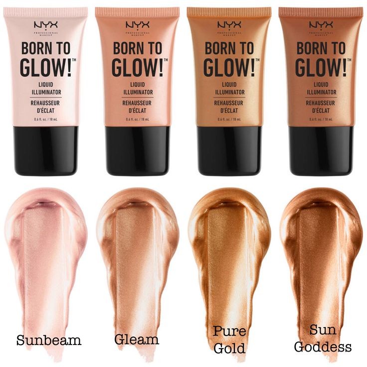 ของแท้/พร้อมส่ง NYX Professional Makeup Born To Glow! Liquid Illuminator 18ml.