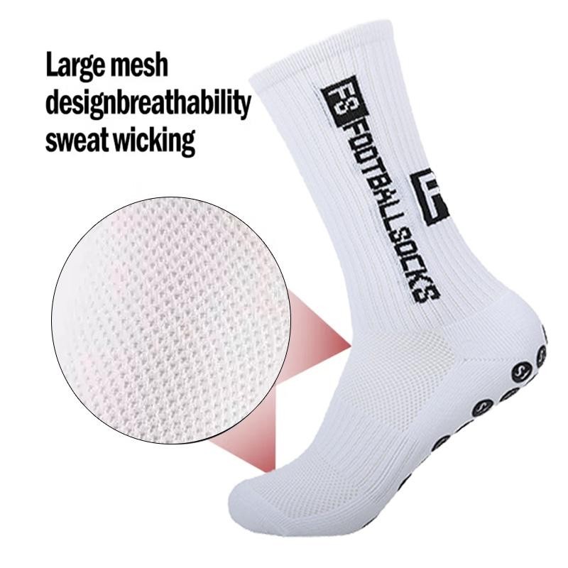 ถุงเท้าฟุตบอล สำหรับผู้ชายและผู้หญิง ถุงเท้ากีฬา ระบายอากาศดี ป้องกันกลิ่น ทนทาน สวมใส่สบาย นุ่มสบาย - รูปที่ 3