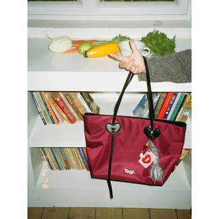 Tagi. Make You Happy Tote Bag Shoulder Bag and Bag Pendant กระเป๋าสะพายขา้ง