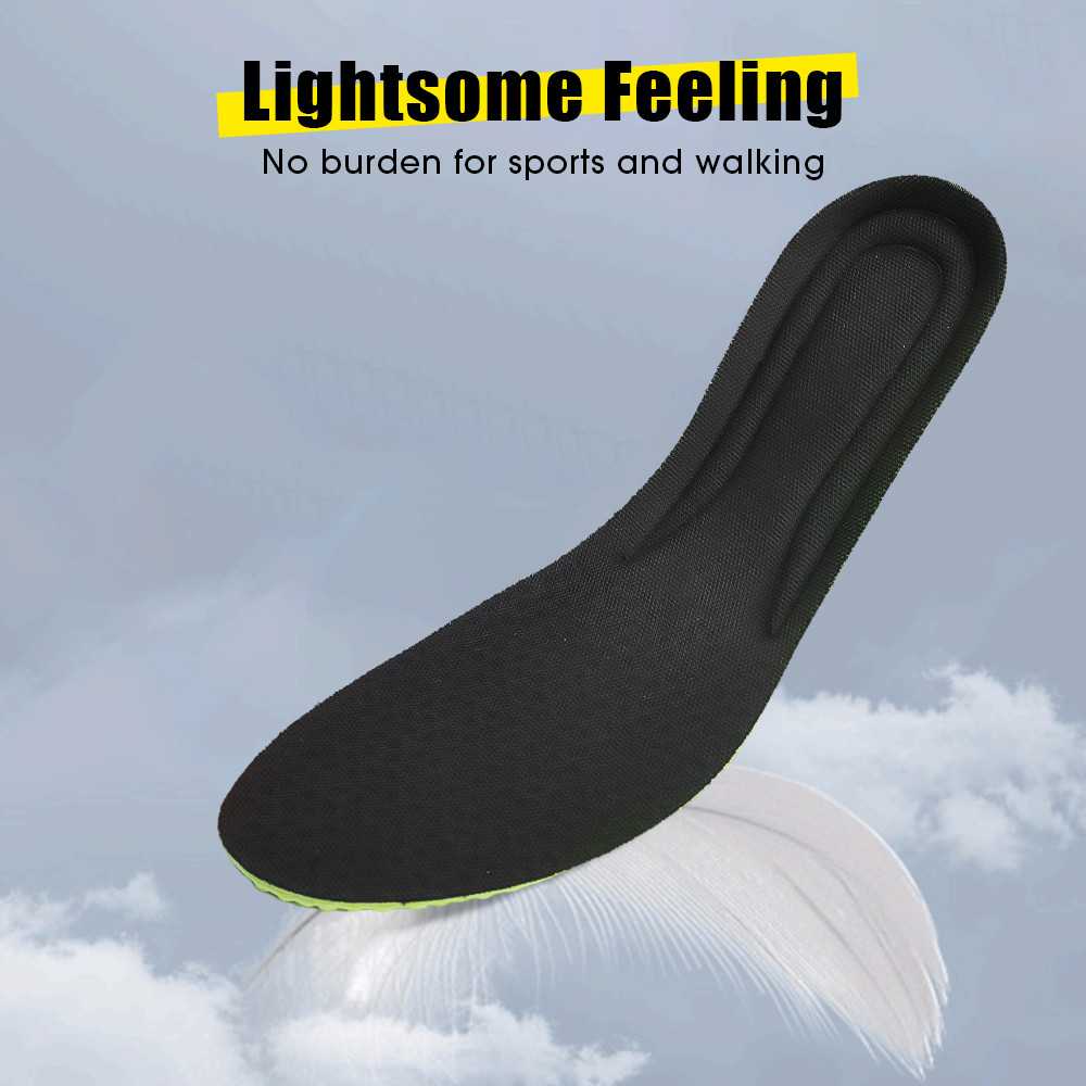 พื้นรองเท้าสําหรับวิ่งแบบสปอร์ต - พื้นรองเท้ากีฬาดับกลิ่น - แผ่นรองรองเท้า Highbury กันลื่น Cuttable - เบาะเท้าดูดซับแรงกระแทก - รูปที่ 6