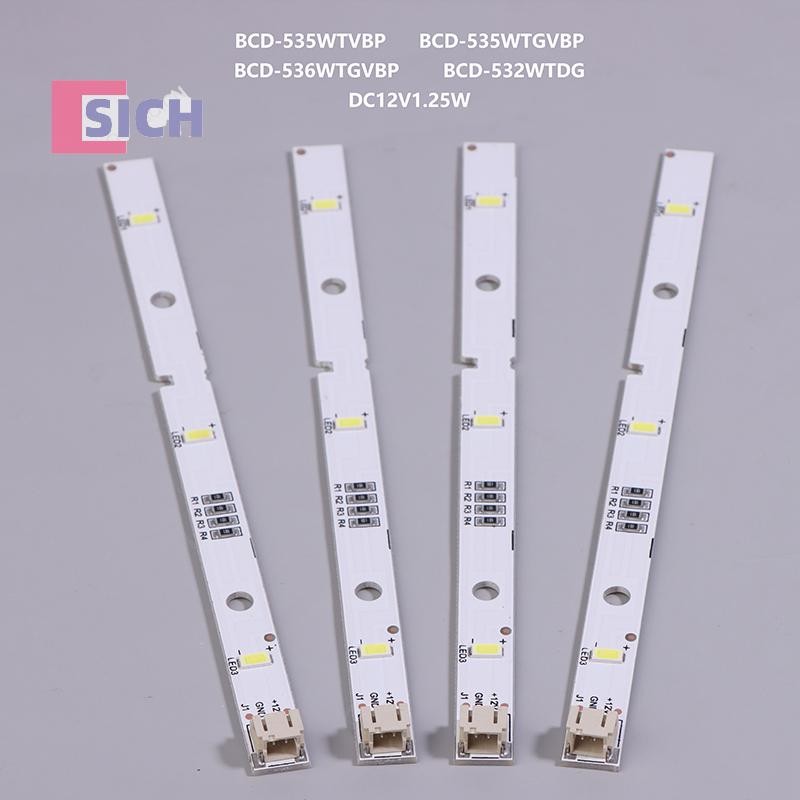 [Sich] 1/3 ชิ้น DIY อุปกรณ์เสริมตู้แช่แข็งตู้เย็น LED Strip Light Bar สําหรับ E349766 MDDZ-162A 1629348 DC12V 1.25W HCDM415LC ใหม่