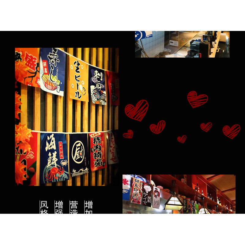ที่กําหนดเองสไตล์ญี่ปุ่นสตริงธงแขวนการปรับแต่งธง|ร้านอาหารซูชิญี่ปุ่นแขวนธงสตริงธงหน้าร้านตกแต่งธงสไตล์ญี่ปุ่น - รูปที่ 6