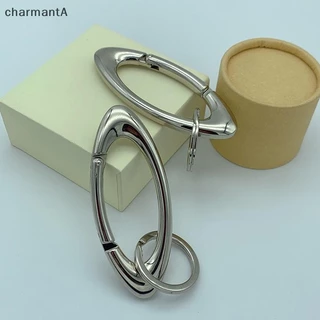 CharmantA ผู้ชาย Carabiner Blackout Mountaineering พวงกุญแจรูปไข่มัลติฟังก์ชั่นเข็มขัดหัวเข็มขัดอุปกรณ์เสริม Key แหวน Unisex TH