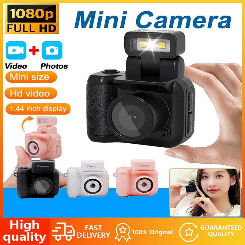 Y4000 มินิกล้อง HD 1080P แบบพกพา Pocket Cam พร้อมหน้าจอ LCD กล้องดิจิตอลแสงแฟลชเครื่องบันทึกวิดีโอนั