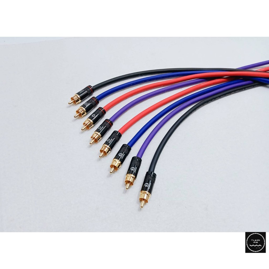 ..สาย RCA Dynacom JSL-021 ราคาต่อ 1 เส้น หัว rca neutrik rean เลือกความยาวได้..
