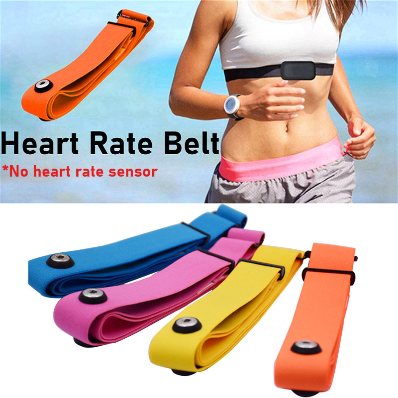 1PC ยืดหยุ่น Heart Rate Monitor เปลี่ยนสายอ่อนสําหรับใช้งานร่วมกับ Wahoo Tickr Polar H7 H9 H10 Garmi