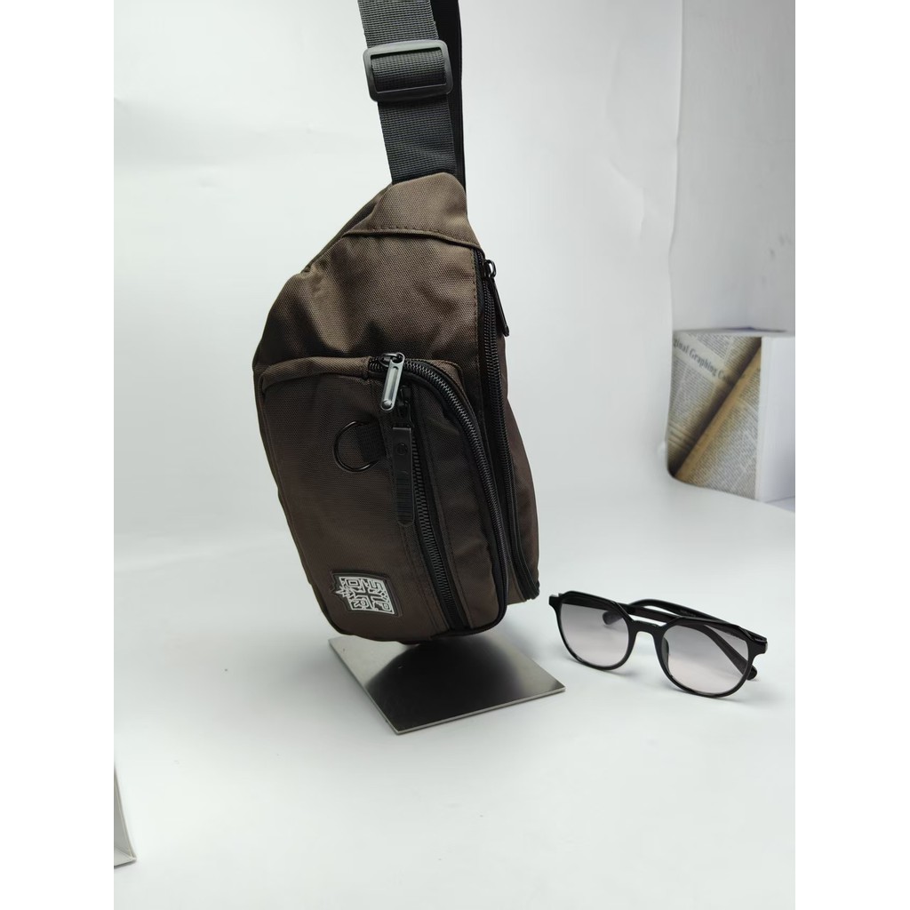 🔥พร้อมส่ง！กระเป๋าคาดอกคาดเอว Fashion สไตล์เท่ๆ - รูปที่ 3