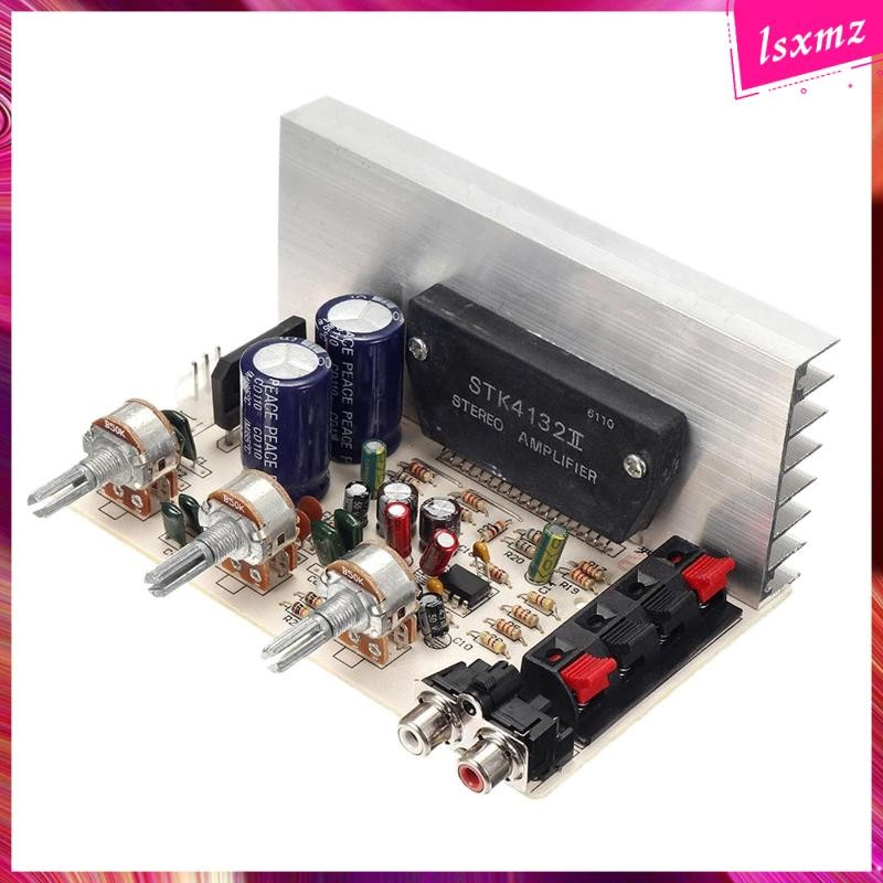 [Lsxmz] DX0408 Channel Audio Amplifier Board 4 Stereo AMP Module for Audio System DIY Speakers with 