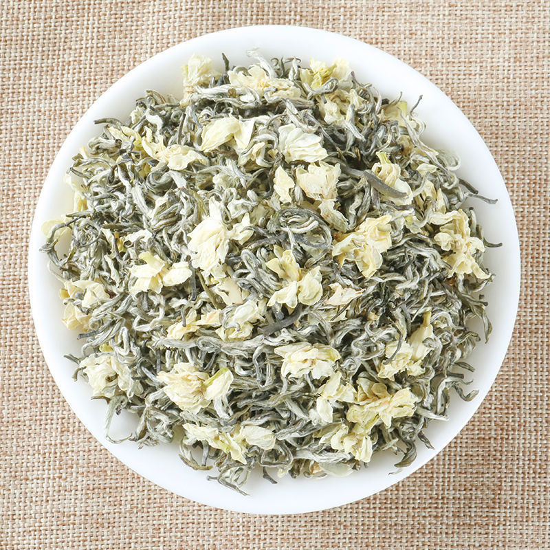 ชามะลิ 2025 ชาใหม่เสฉวน Mengdingshan Bitan ชาหิมะพรีเมี่ยมหอมจํานวนมาก 250g6.11