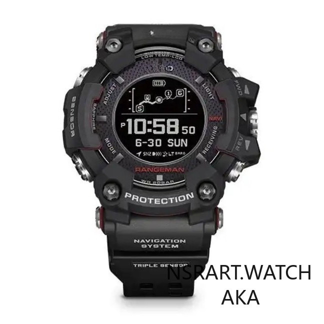 Nstart นาฬิกาสปอร์ตสไตล์ทหารมืออาชีพสําหรับผู้ชาย - Nstart Rangeman GPR-B1000 นาฬิกาอิเล็กทรอนิกส์อิ