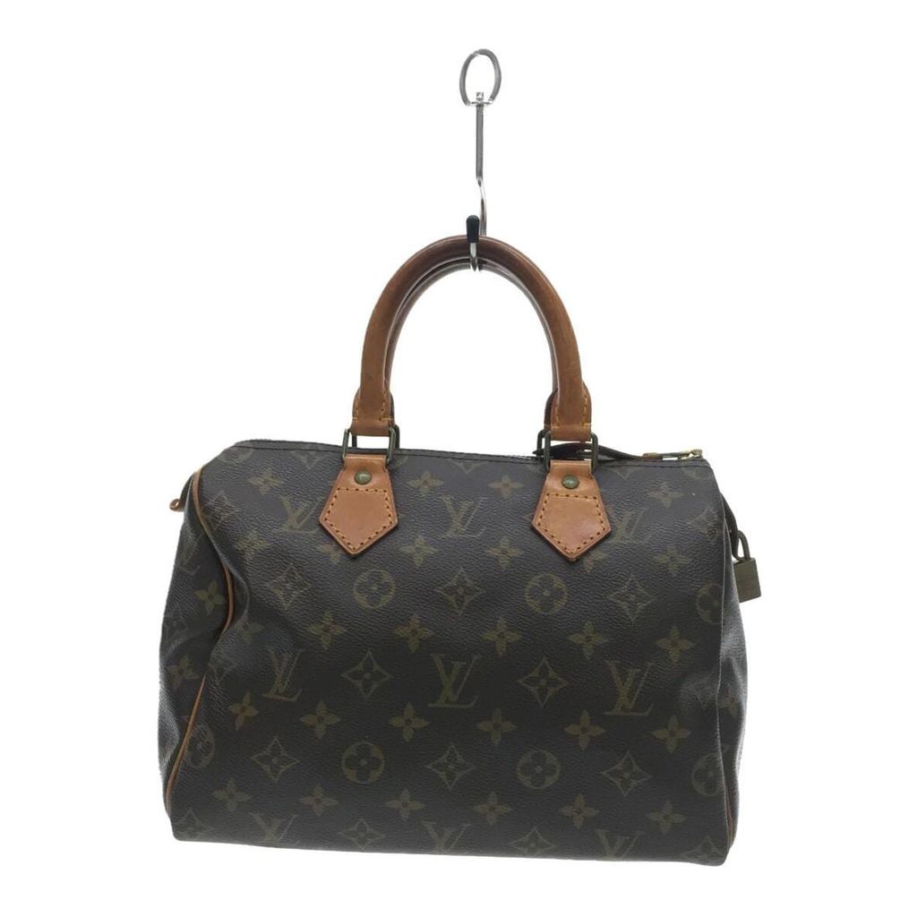 Louis VUITTON Speedy Bandouliere Canvas Brown Handbag 1) Bandoulieère 25_Monogram Canvas_BRW ส่งตรงจ