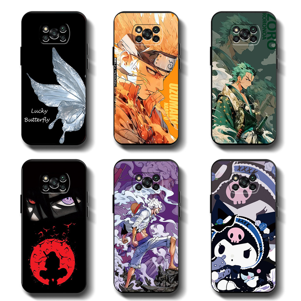 Softcase xiaomi poco X3 / poco X3 nfc / poco X3 pro Anticrack Casing คุณภาพสูง TPU cover Full Protection Silicon Black Rubber Case