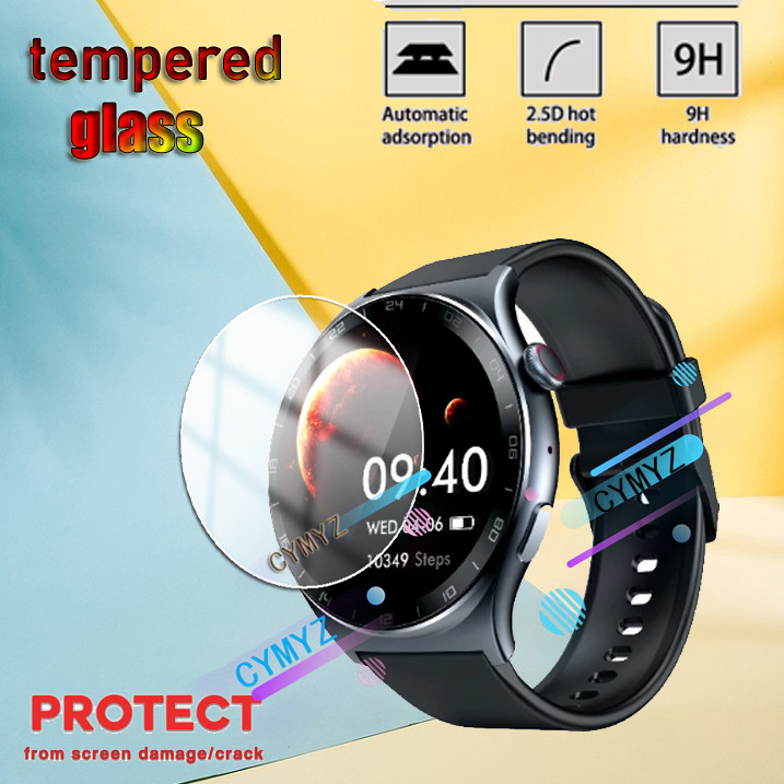 Infinix X Watch 3 WE ฟิล์ม 9H กระจกนิรภัยป้องกันหน้าจอ Infinix X Watch 3 WE สมาร์ทวอท์ชฟิล์มใสสําหรั