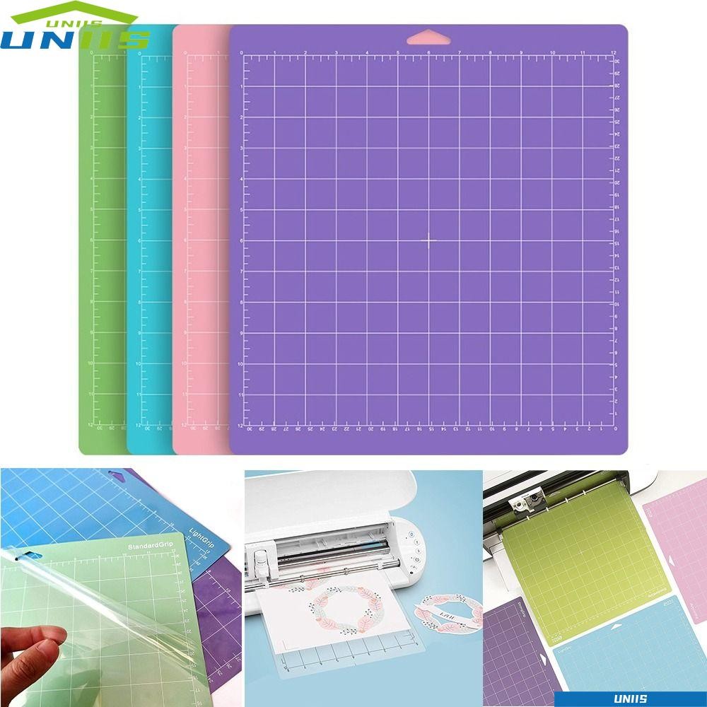 แผ่นรองตัด UNIIS, แผ่นรองตัดกาวสต็อกการ์ดแบบหนา, ตัวอักษร PVC Grip แบบพกพา|แผ่นรองสําหรับเย็บผ้างานฝ