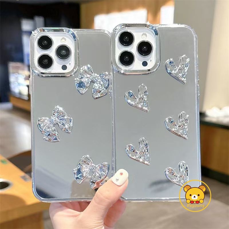 หรูหราโบว์กระจกเคสโทรศัพท์สําหรับOPPO A38 A35 A33 A32 A31 A18 A17K A17 A15S A15 A12E A12 A11K A11S A