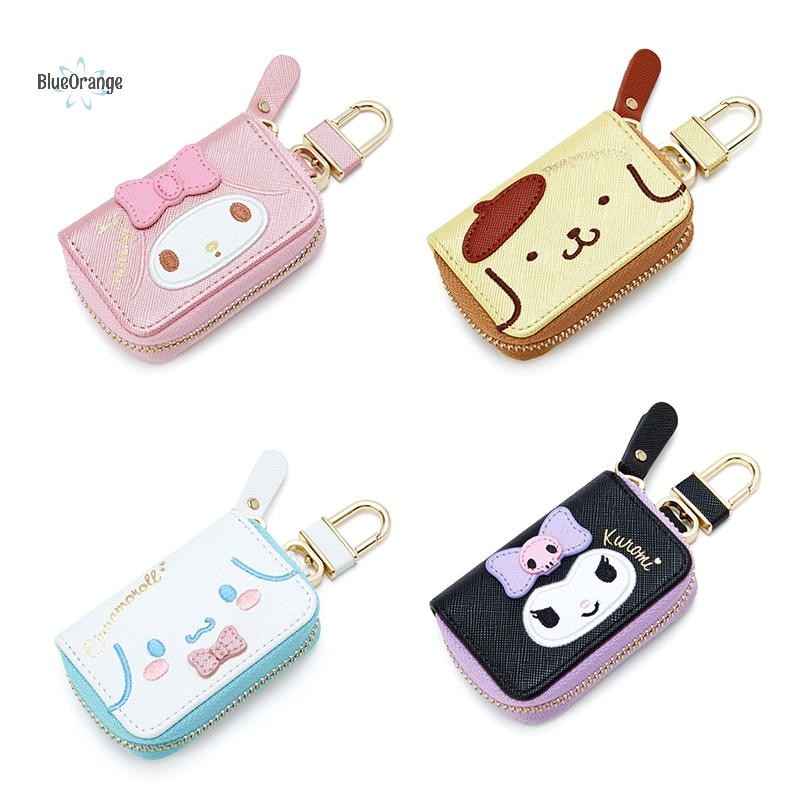 ใหม่ใหม่ Sanrio การ์ตูนกรณี Kawaii Hello Kitty Cinnamoroll Melody Kuromi กระเป๋าเหรียญน่ารักอะนิเมะเก็บกระเป๋าขนาดเล็กของขวัญสําหรับสาวร้อน