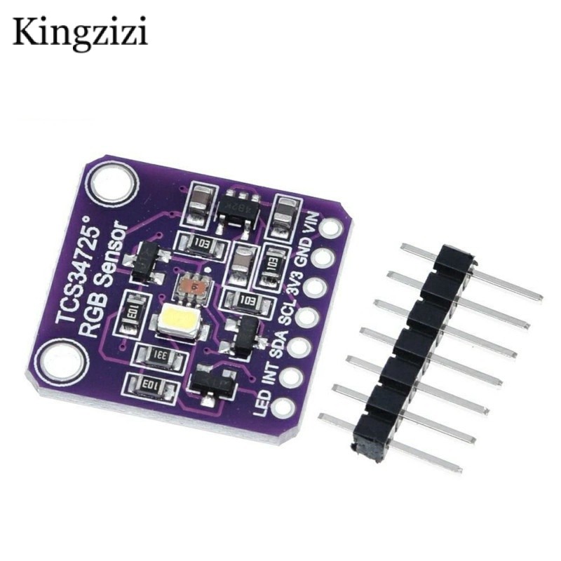 1pcs 34725 TCS34725 เซ็นเซอร์สี RGB เซ็นเซอร์สีโมดูลบอร์ดพัฒนา