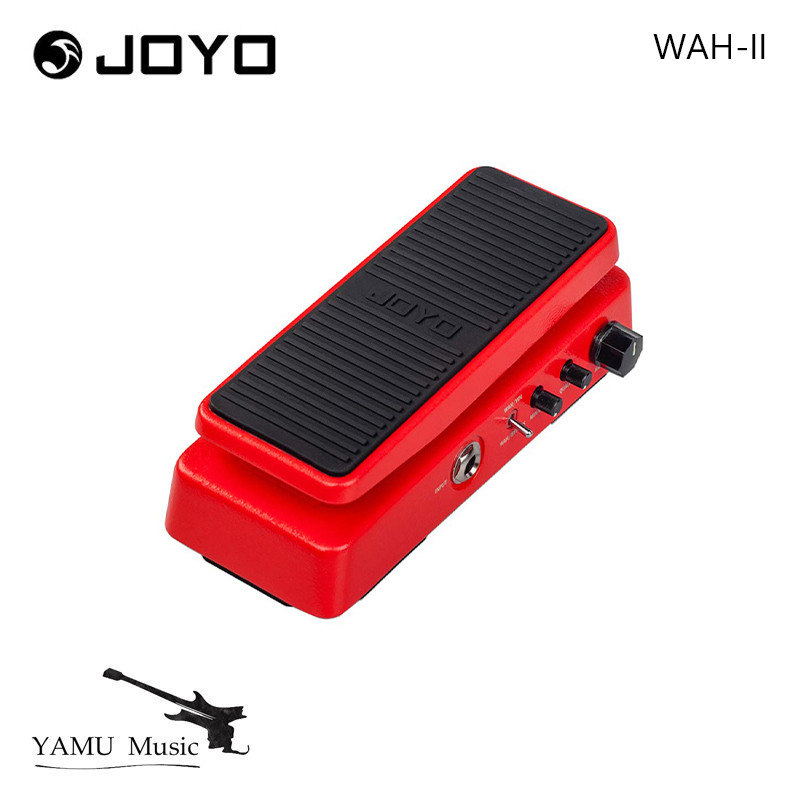 JOYO WAH-II มัลติฟังก์ชั่น Wah WAH คันเหยียบกีตาร์และปุ่มควบคุมระดับเสียง,มินิและพกพา WAH II