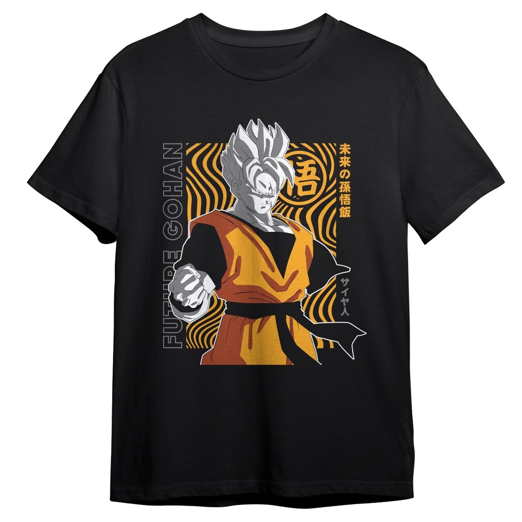 เสื้อยืด Future Gohan Dragon Ball Gt Super Camisa Geek Nerd