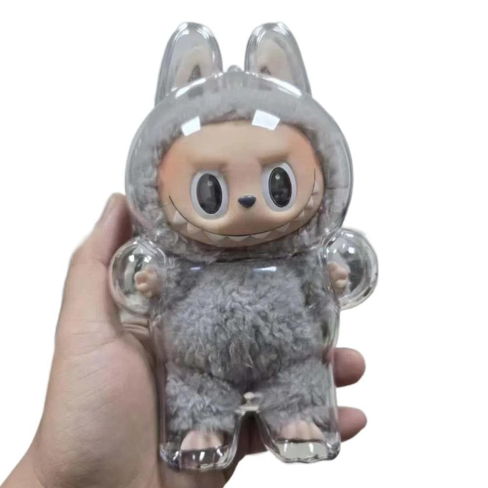 Tumzap Labubu Protective Shell กันน้ําป้องกันการสูญหาย|Labubu Storage Bag, Collectible Peadant Dustproof Portable Doll 3D Display Box Daily