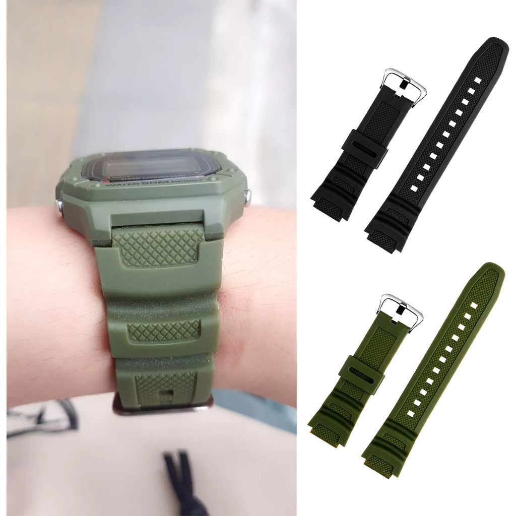 จัดส่งรวดเร็ว สายนาฬิกาข้อมือcasio 18 มม.สําหรับAQ-S810W S800 MRW-200 W735 752H อุปกรณ์เสริมคาสิโอ - รูปที่ 4