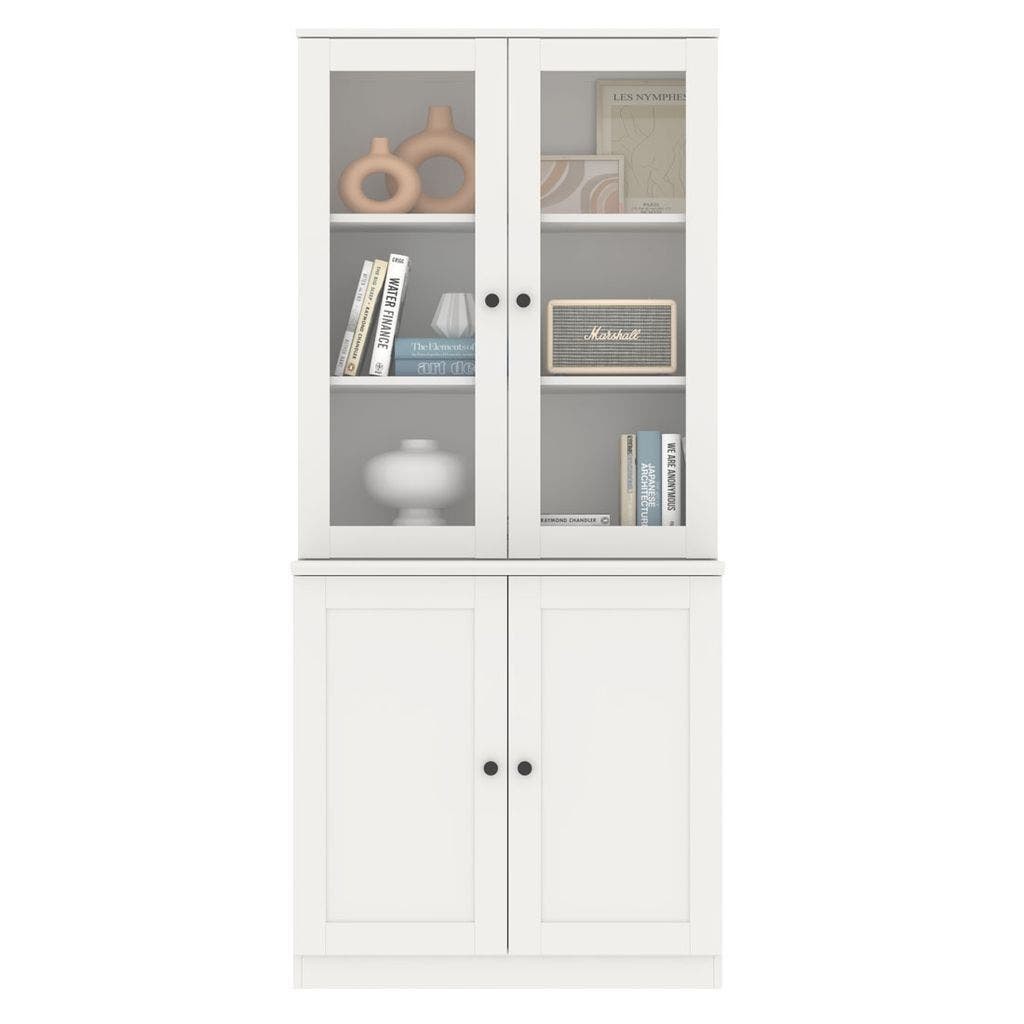 SB Design Square ตู้สูง รุ่น Moneta สีขาว (80x45x180 ซม.) แบรนด์ KONCEPT FURNITURE