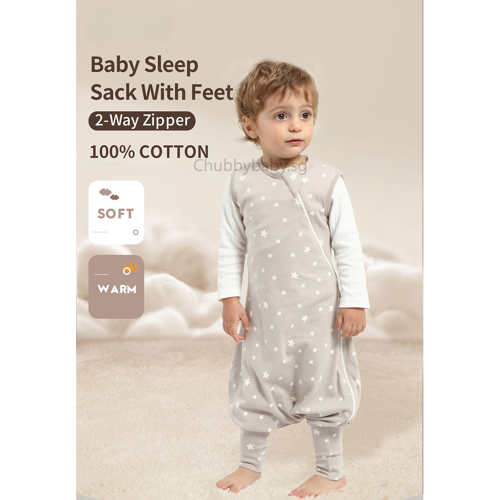 Baby Sleep Sack with Feet – Cozy สบาย และออกแบบมาเพื่อ Mobility