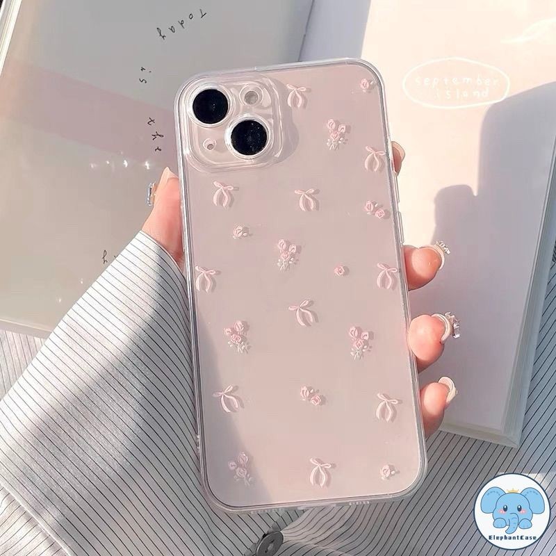 โบว์หวานดอกไม้น่ารักสร้อยข้อมือเคส Redmi 9A 12 12C 9 10C 13 9T 9C 13C 10A 11 NFC A19 A2 11S 12 10 8 Pro POCO M3