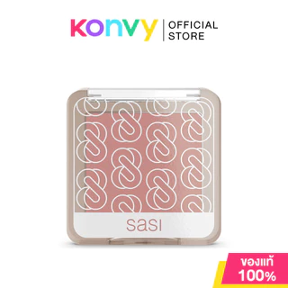SASI Girls Can Shine Blush On 6g ศศิ บลัชออนผสมชิมเมอร์เนื้อละเอียด.