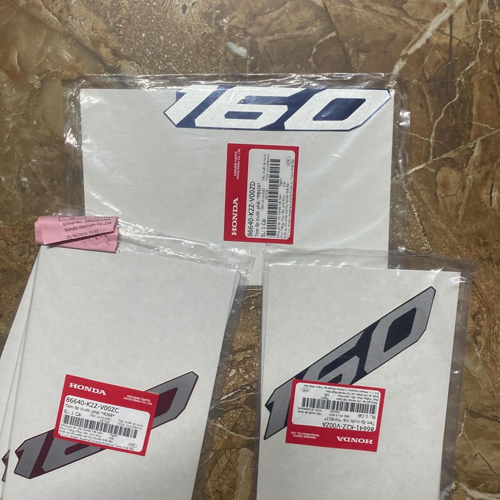 160 ab stamp Honda ปั้มกันชนหน้า 160 ab Honda ปั้มกันชนหน้า