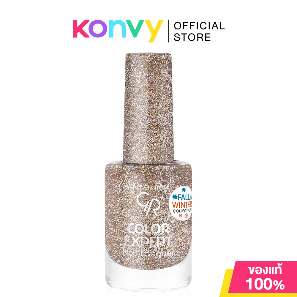 Golden Rose Color Expert Nail Lacquer 10.2ml #402 โกลเด้น โรส สีทาเล็บ.