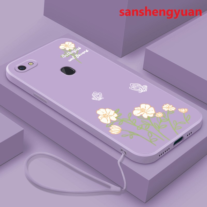 เคส ปลอก OPPO F5 F7โทรศัพท์กรณีซิลิโคนเหลวปกอ่อนโช๊คอัพกันชน ytbh01