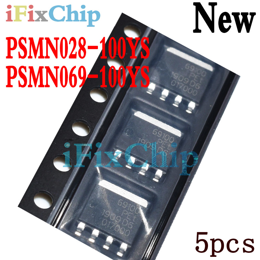 5 ชิ้นใหม่เอี่ยม PSMN028-100YS 28100 PSMN069-100YS 69100 SOT-669