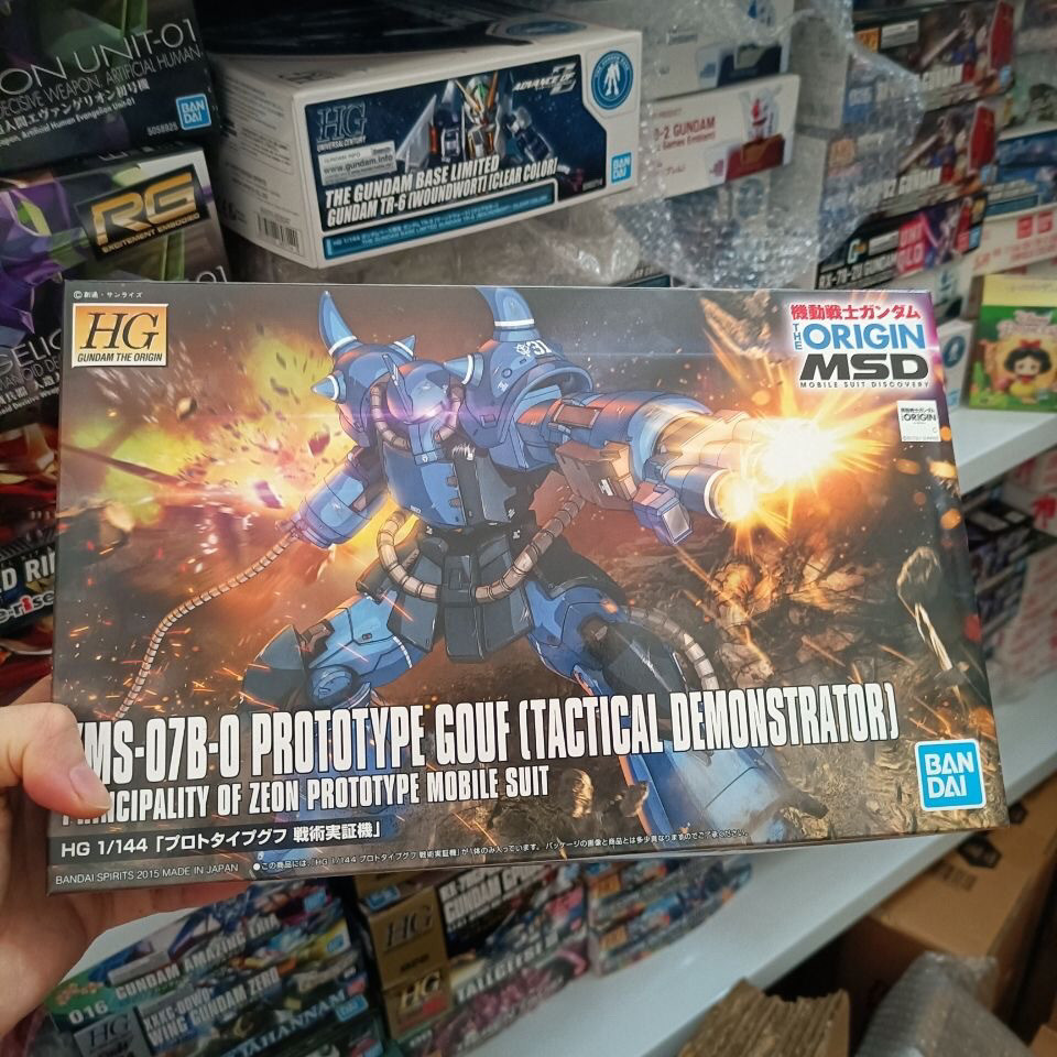 พร้อมสต็อก Bandai Gundam Assembly Model HG GTO 004 1/144 MS Discovery Prototype