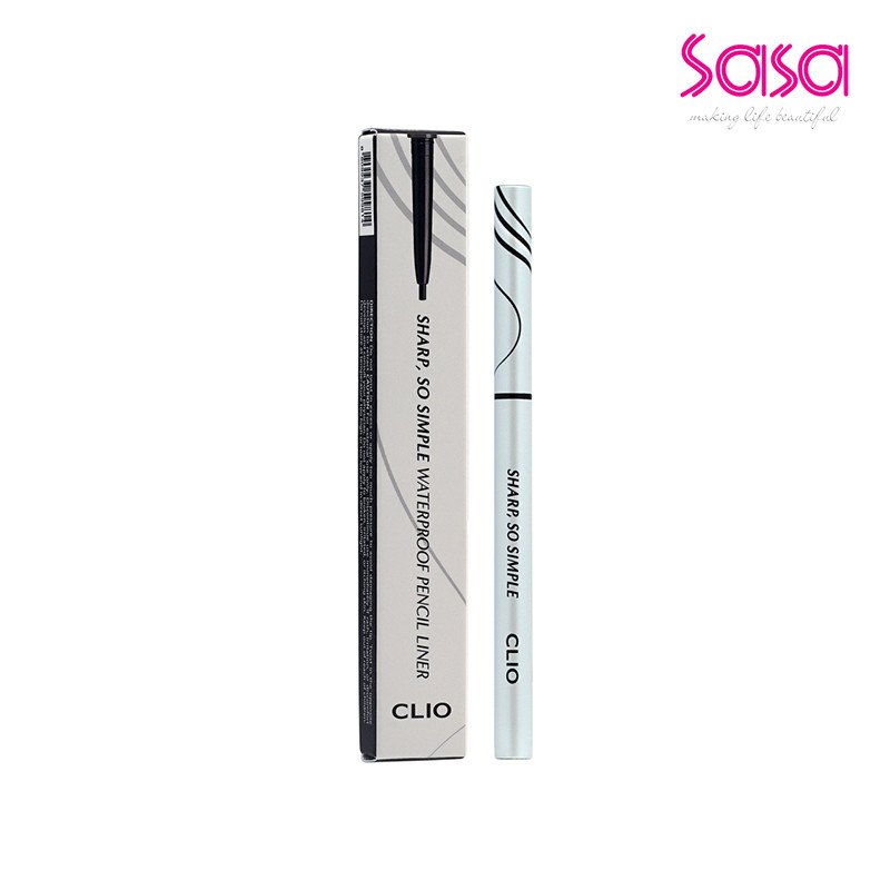 Clio Sharp So Simple Waterproof Pencil Liner (#01 Black)(0.14g)