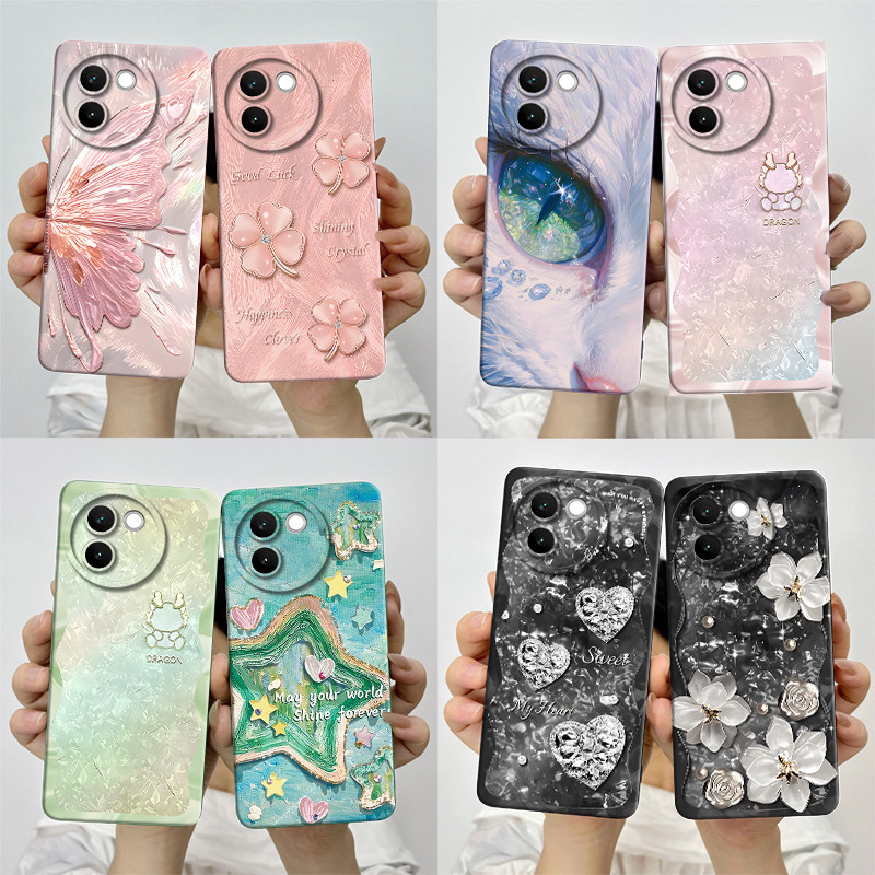 ตลก bumber สําหรับ vivo v30e 5g น่ารักการ์ตูนกันกระแทกเคสโทรศัพท์สําหรับ vivo v 15 pro สิ่งสกปรกทนสําหรับ vivo v30 ev 30e 5g น่ารักรูปแบบโทรศัพท์ Coque – โปรปัง