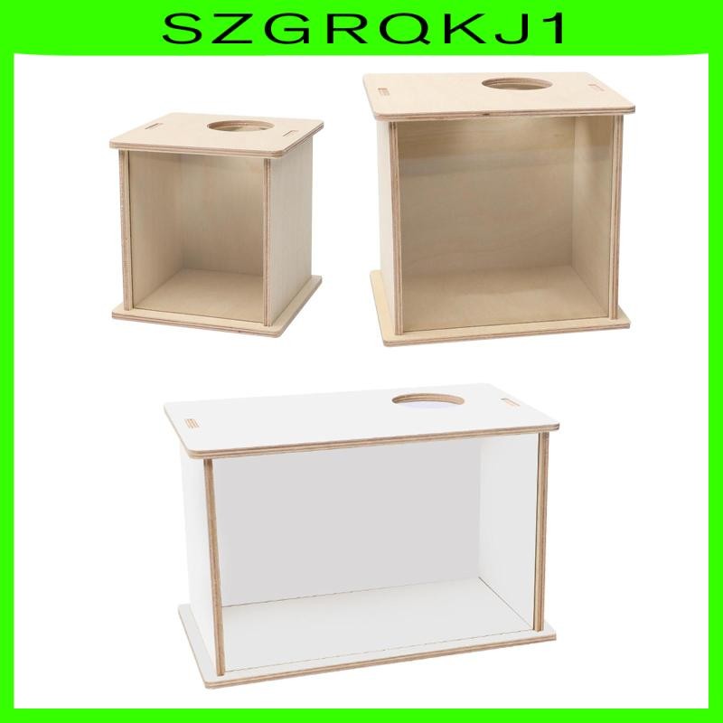 [szgrqkj1] หนูแฮมสเตอร์ขุดกล่องหนูแฮมสเตอร์ทรายอาบน้ํากล่องฮัทช์ซ่อนอะคริลิคใสเล่นที่อยู่อาศัยสําหรับหนูแฮมสเตอร์ซีเรียขนาดเล็กสัตว์เลี้ยง