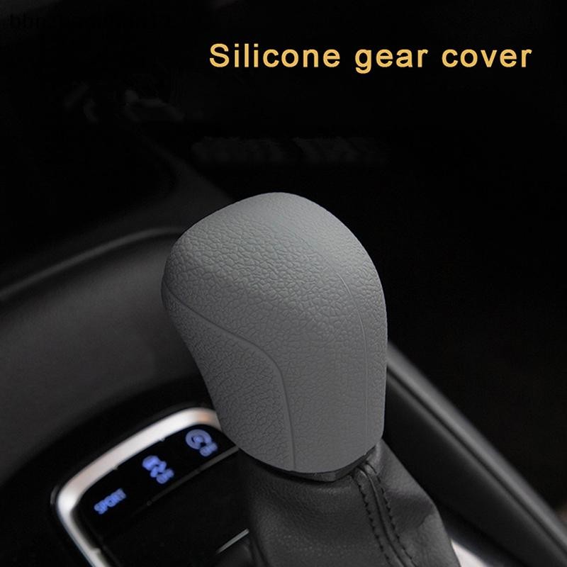 [BBNZDD] รถซิลิโคนเกียร์อัตโนมัติ Shift Knob Cover Antislip Shifter Knob Universal Fit Shifter Handle เกียร์อัตโนมัติ Handle Sleeve BVAH