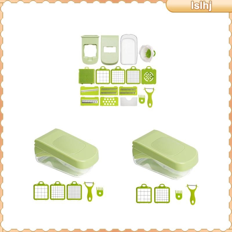 [Lslhj] Veggie Chopper อาหาร Chopper เครื่องตัดผักที่ทนทาน Gadgets ครัวมืออาชีพสําหรับกระเทียมผักผลไม้หัวหอม